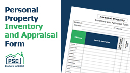 Property Inventory and appraisal form